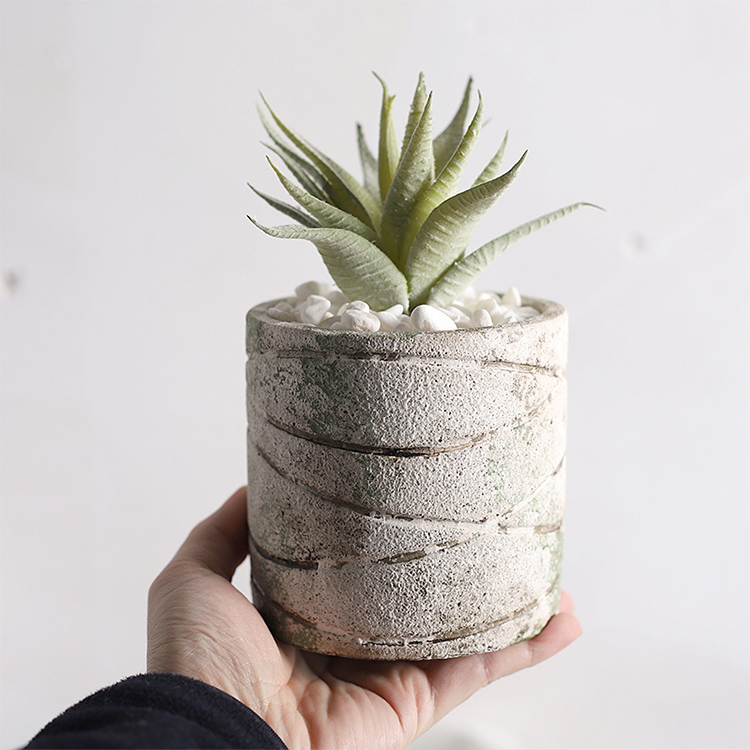 Rustic Cement Planter